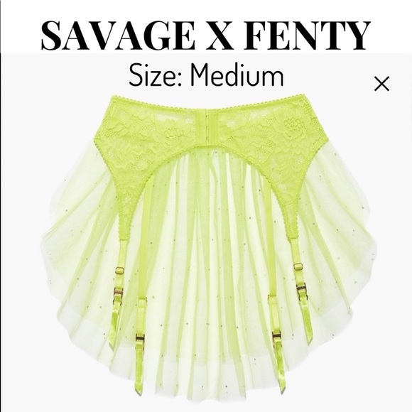Savage X Fenty Intimates Sleepwear Savage X Fenty Lovelace Garter Size Medium Bnwt Poshmark Savage X Fenty Intimates Sleepwear Savage X Fenty Lovelace Garter Size Medium Bnwt Poshmark